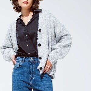 NWT Q2 oversized sweater cardigan